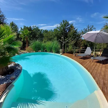 Apartamento Domaine Du Bois De Treillou Climatisé Et Piscine Vézac